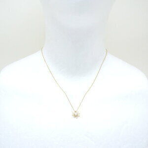 TIFFANY Daisy Necklace Diamond Yellow Gold